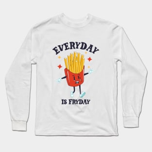 Funny french fries Long Sleeve T-Shirt